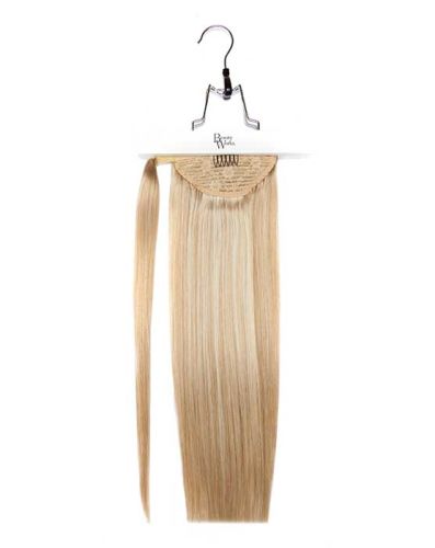 18" Super Sleek Clip-In Invisi® Ponytail - Bohemian Blonde
