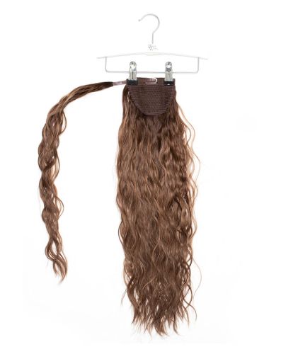 20" Clip-in Beach Wave Invisi® Ponytail - Brond'mbre