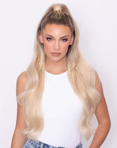 22" Half-Up Hair Set Clip-In Extensions