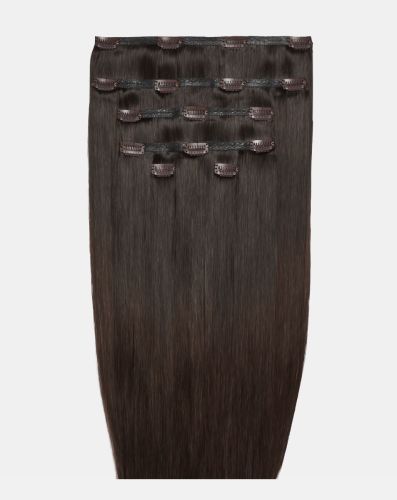 20" Double Hair Set Clip-In Extensions - Maya Jama x Brownie Batter 