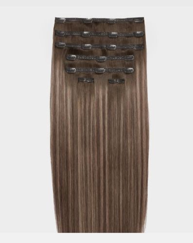 26" Double Hair Set Clip-In Extensions - Maya Jama x Cookies and Cream 