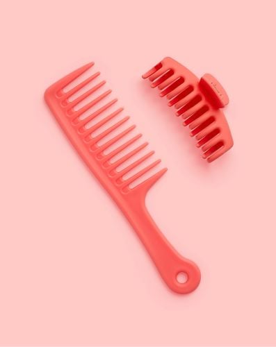 Sunset Edition Coral Claw Clip & Comb Kit