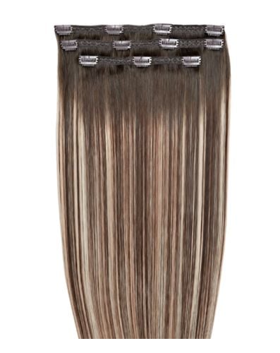 16" Deluxe Remy Instant Clip-In Hair Extensions - Walnut