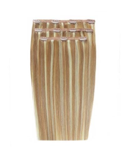 18" Deluxe Remy Instant Clip-In Hair Extensions - California Blonde