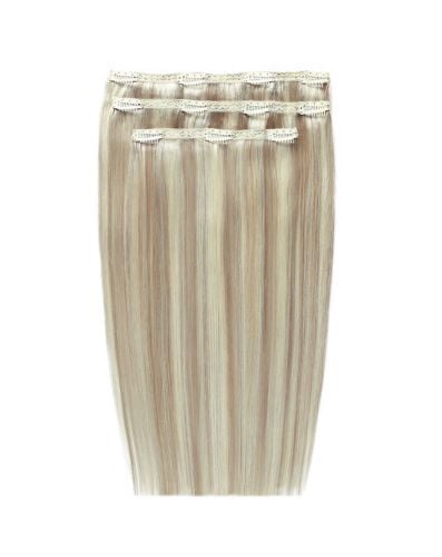 16" Deluxe Remy Instant Clip-In Hair Extensions - Iced Blonde