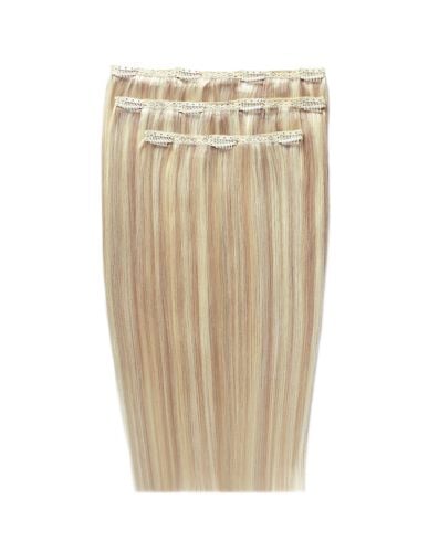 20" Deluxe Remy Instant Clip-In Hair Extensions - L.A. Blonde