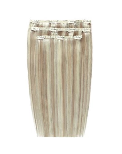 18" Deluxe Remy Instant Clip-In Hair Extensions - Iced Blonde