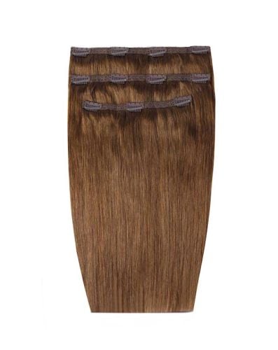 20" Deluxe Remy Instant Clip-In Hair Extensions - Caramel