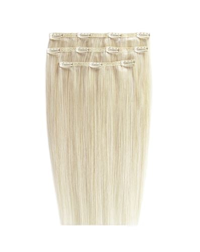 20" Deluxe Remy Instant Clip-In Hair Extensions - Vintage Blonde