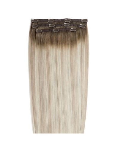 20" Deluxe Remy Instant Clip-In Hair Extensions - Scandinavian Blonde