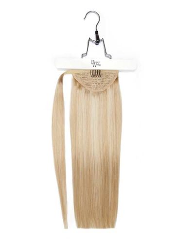 18" Super Sleek Clip-In Invisi® Ponytail - L.A. Blonde