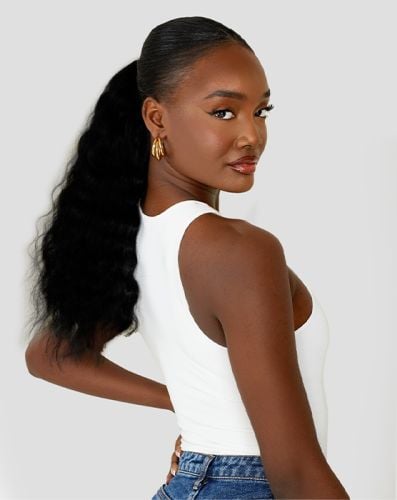 20" Beach Wave Invisi® Ponytail