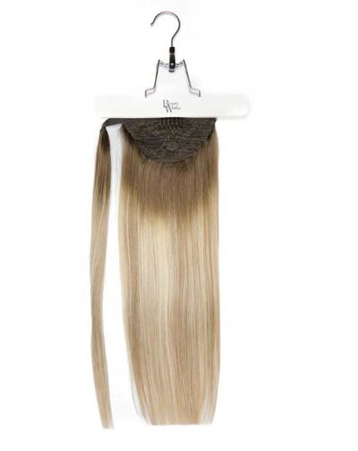 18" Super Sleek Clip-In Invisi® Ponytail - Scandinavian Blonde