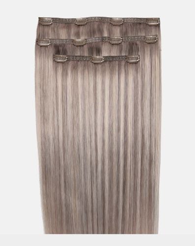 18" Deluxe Remy Instant Clip-In Hair Extensions - Molly-Mae Swiss Blonde