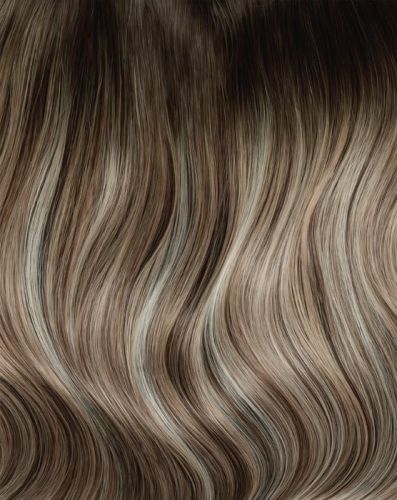 22" Gold Flat Track® Weft - Walnut