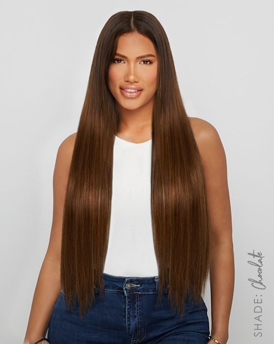 26 Inch Double Hair Chocolate | Beauty Works