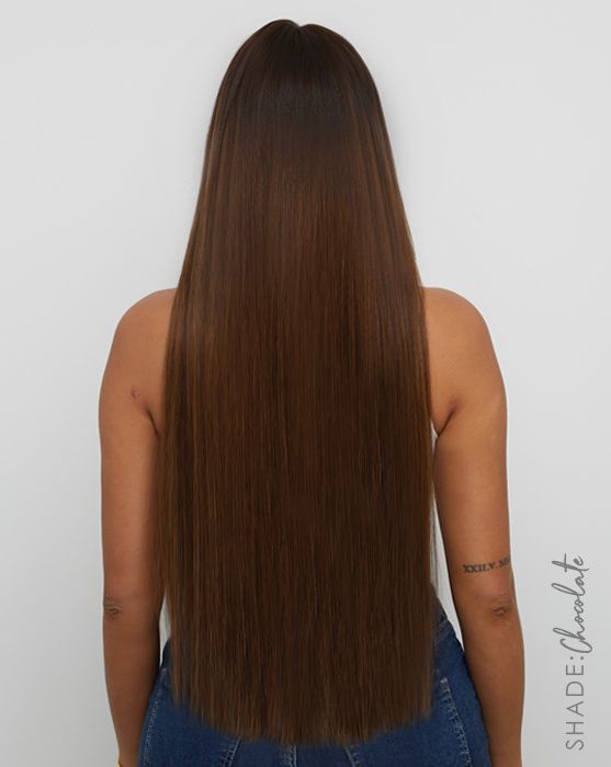 Clip in hair extensions 26 inch top