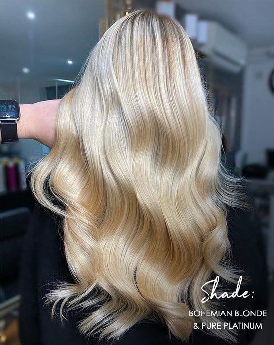 18 Inch Invisi Tape Bohemian Blonde Beauty Works