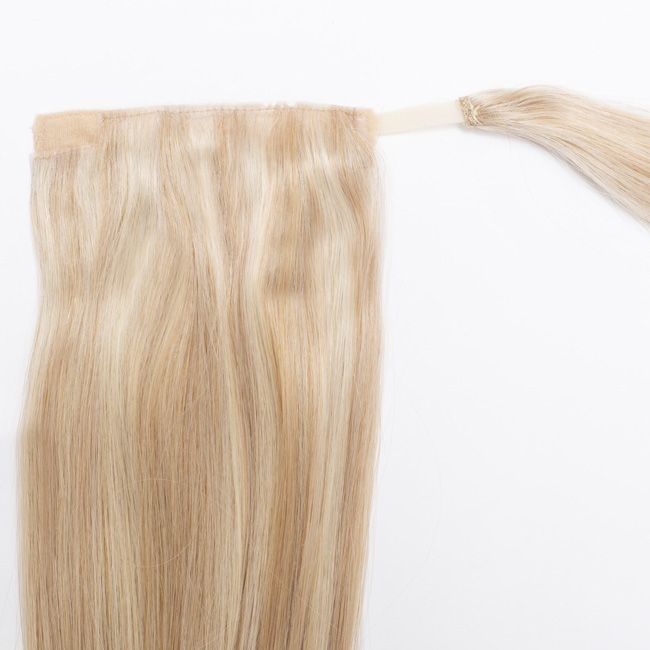 26 Inch Super Sleek Invisi Ponytail Champagne Blonde | Beauty Works