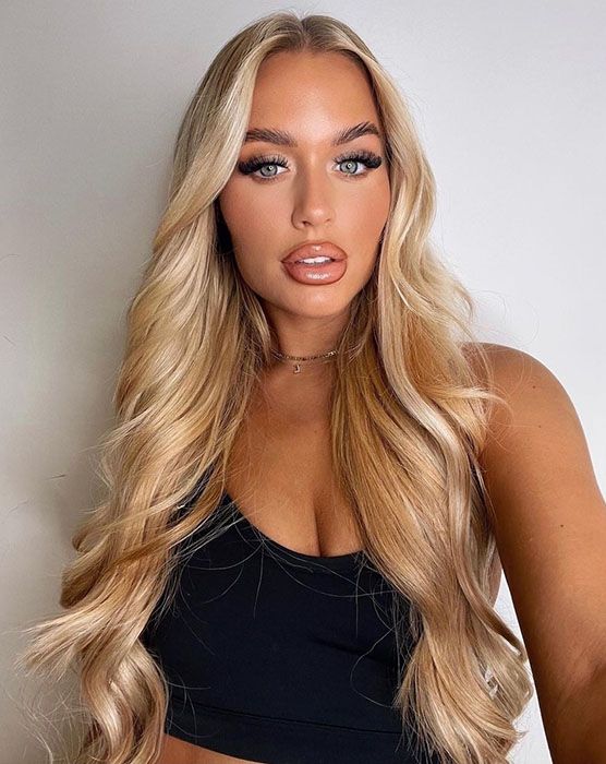 Inch Double Hair Set California Blonde Beauty Works