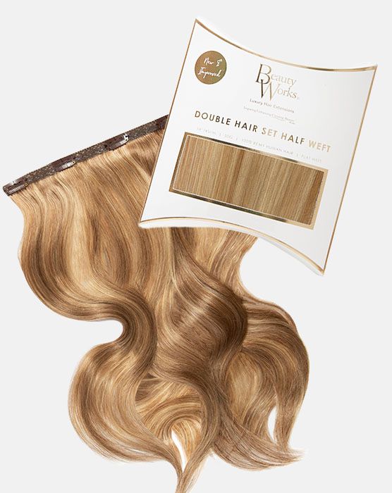 18 Inch Double Hair Set Weft Hot Toffee | Beauty Works