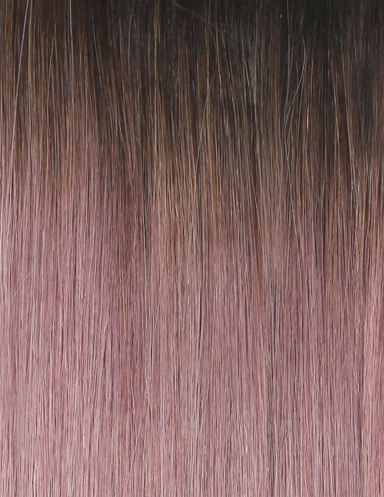 20 Inch Slim Line Tape Extensions Metallic Mauve 