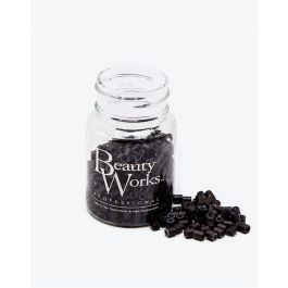 Copper Micro Rings Silicone Lined Copper Micro Rings - 500 pack - Dark Brown