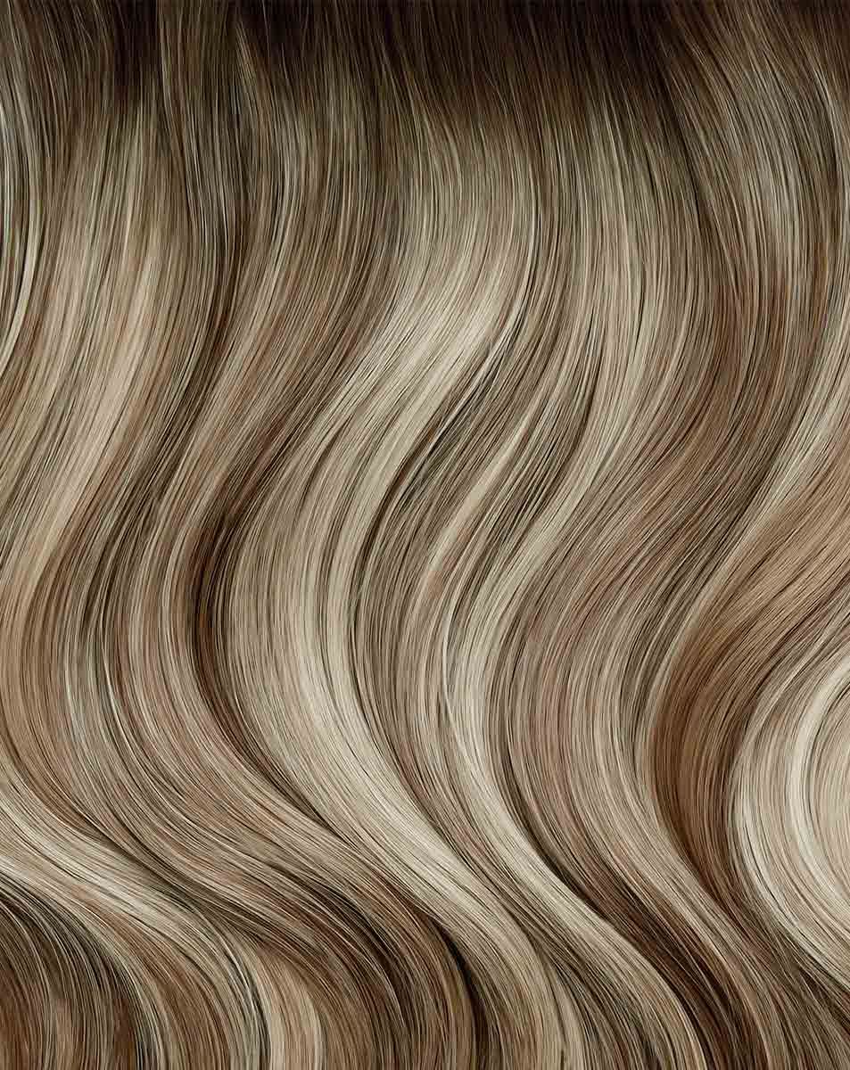 beauty works 18" XXS Weft Hair Extensions - Mocha Melt