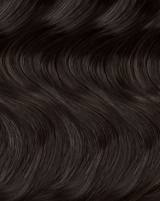 beauty works 20" Gold Flat Track® Weft - Dark Chocolate