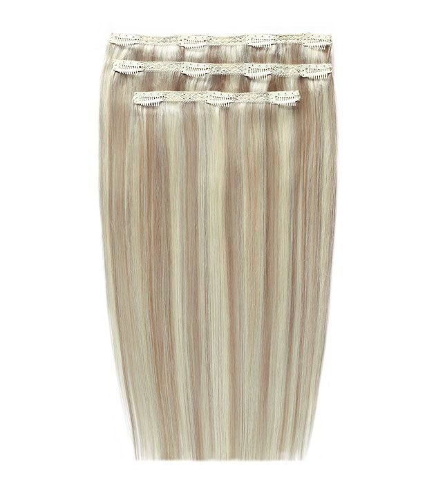 beauty works 20" Deluxe Remy Instant Clip-In Hair Extensions - Iced Blonde