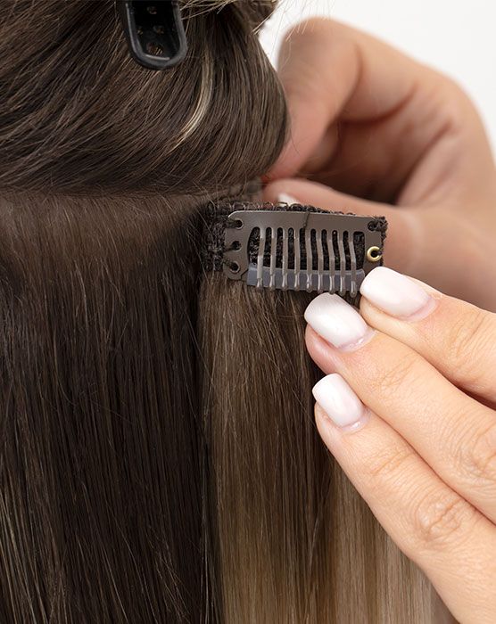 Clip in hair extensions quality shop