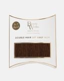 18" Double Hair Set Weft Clip-In Extensions - Hot Toffee thumbnail