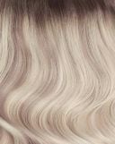 18" Double Hair Set Clip-In Extensions - Scandinavian Blonde thumbnail