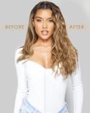 18" Beach Wave Double Hair Set Clip-In Extensions thumbnail