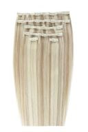 22" Double Hair Set Clip-In Extensions - Champagne Blonde thumbnail