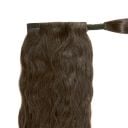 20" Clip-in Beach Wave Invisi® Ponytail - Ebony thumbnail