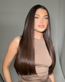 22" Celebrity Choice® Weft Hair Extensions - Dark Chocolate thumbnail