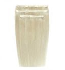 20" Deluxe Remy Instant Clip-In Hair Extensions - Pure Platinum thumbnail