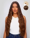 24" Gold Flat Track® Weft - Melrose thumbnail