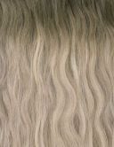 18" Beach Wave Double Hair Set Clip-In Extensions - Scandinavian Blonde thumbnail