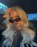 16" Deluxe Remy Instant Clip-In Hair Extensions - Iced Blonde thumbnail