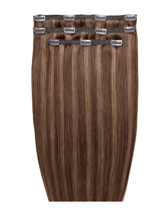 16 Deluxe Remy Instant Clip-In Hair Extensions - Honeycomb"