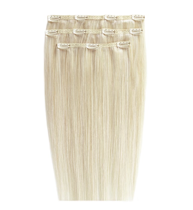 16 Deluxe Remy Instant Clip-In Hair Extensions - Vintage Blonde"
