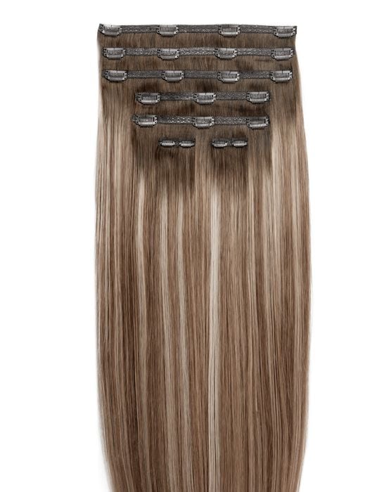 26" Double Hair Set Clip-In Extensions - St Tropez Blonde