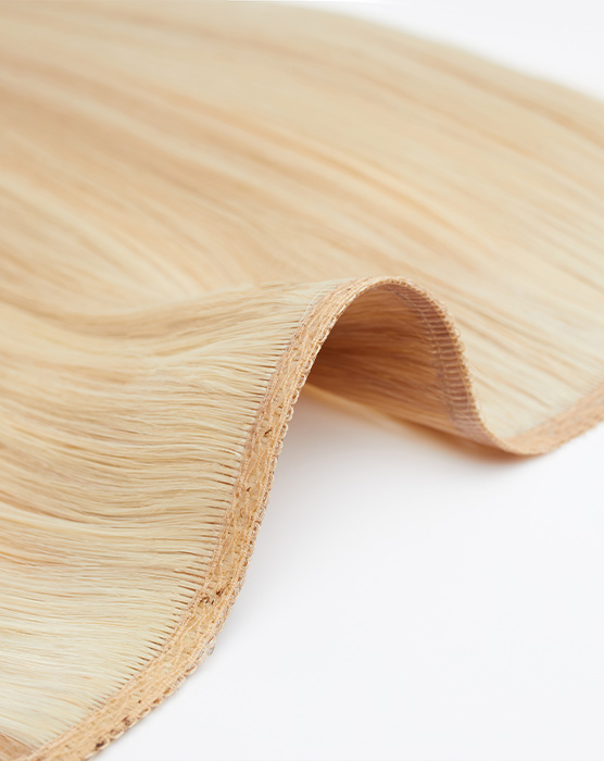 18" Gold Flat Track® Weft
