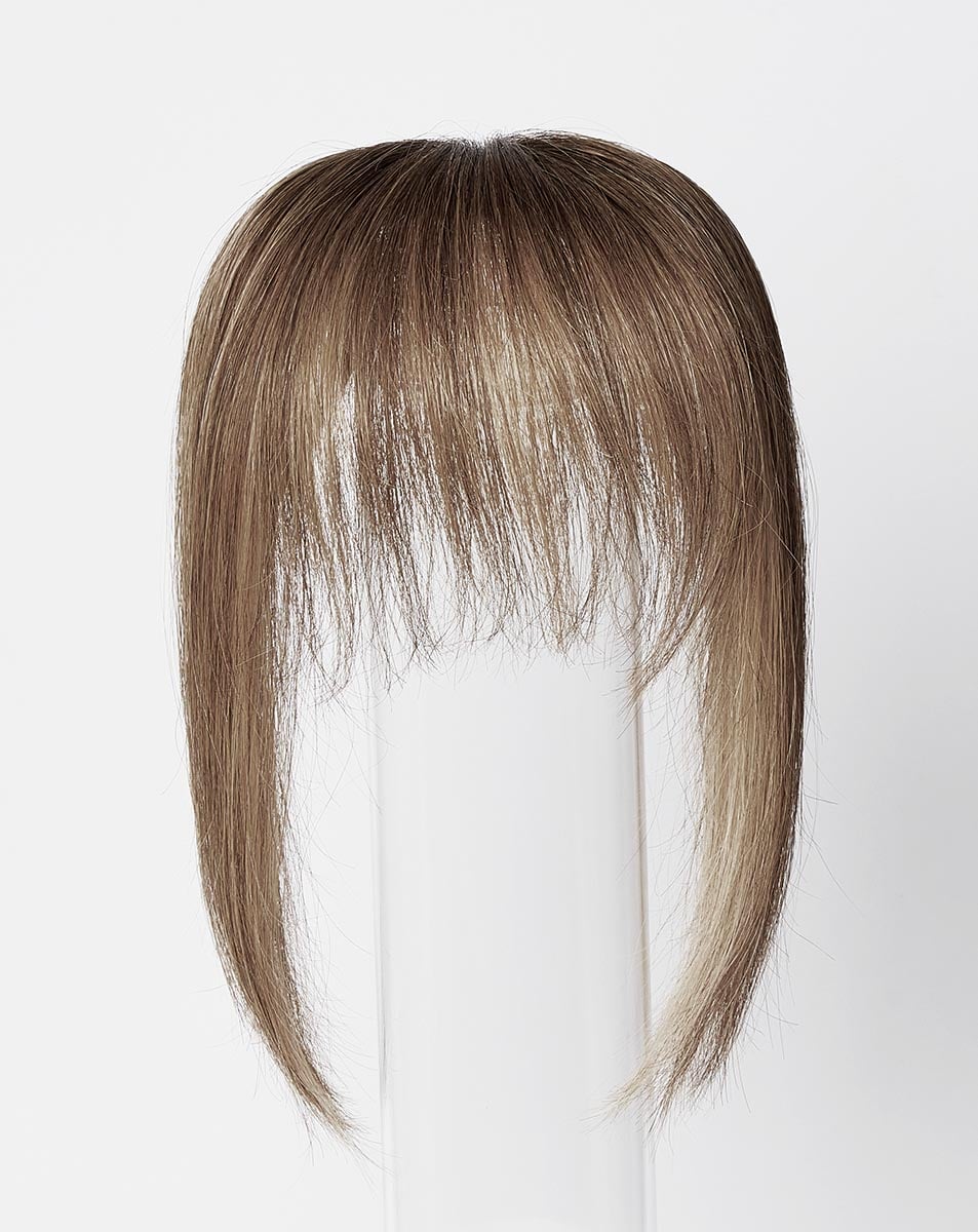 Beauty Works x Huda Barely There® Bangs Clip-In Mini Fringe - Brond'mbre