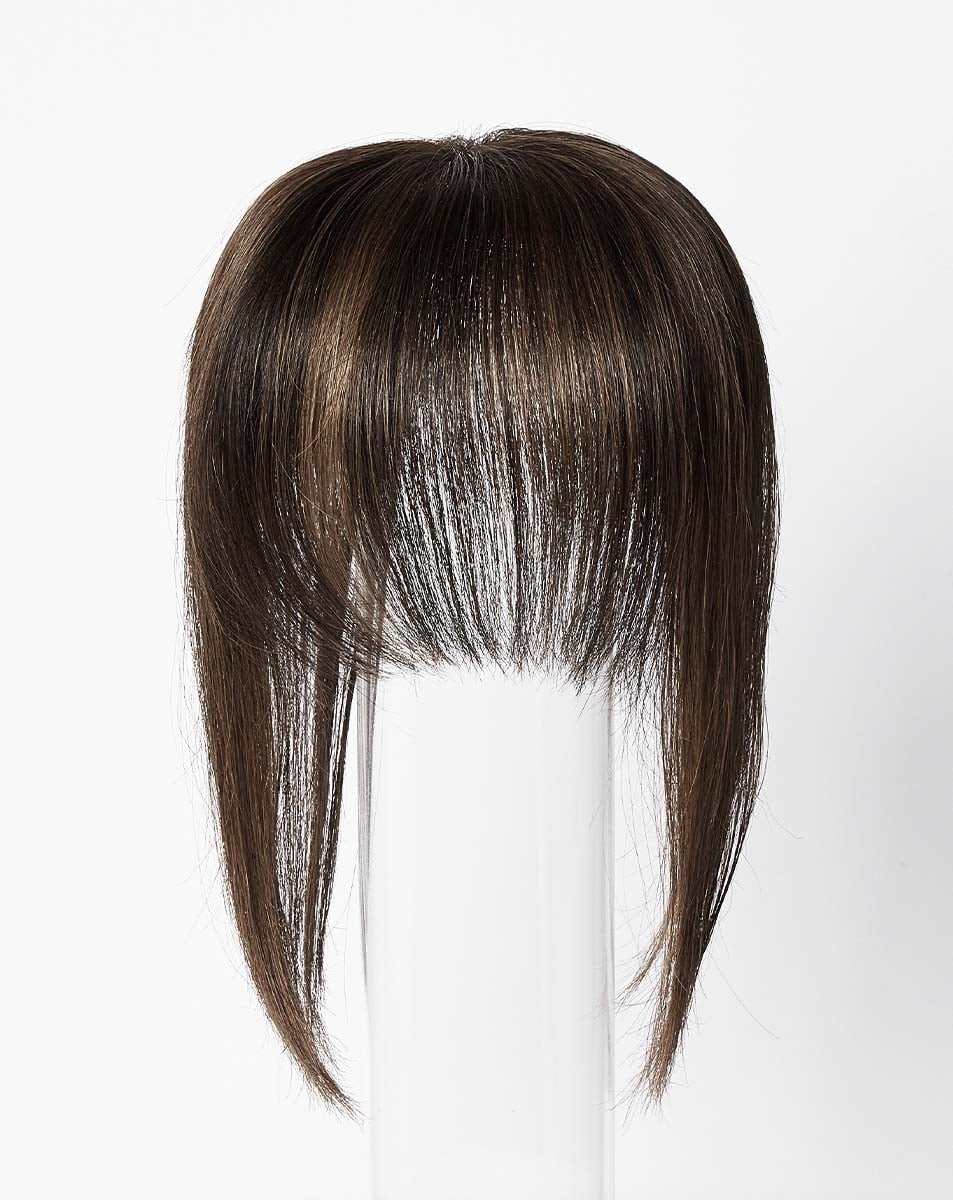 Beauty Works x Huda Barely There® Bangs Clip-In Mini Fringe - Espresso Brown