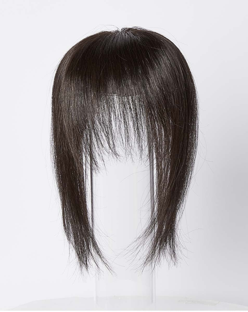 Beauty Works x Huda Barely There® Bangs Clip-In Mini Fringe - Natural Black