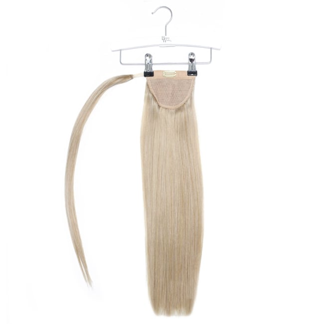 26 Super Sleek Clip-In Invisi® Ponytail - Iced Blonde"