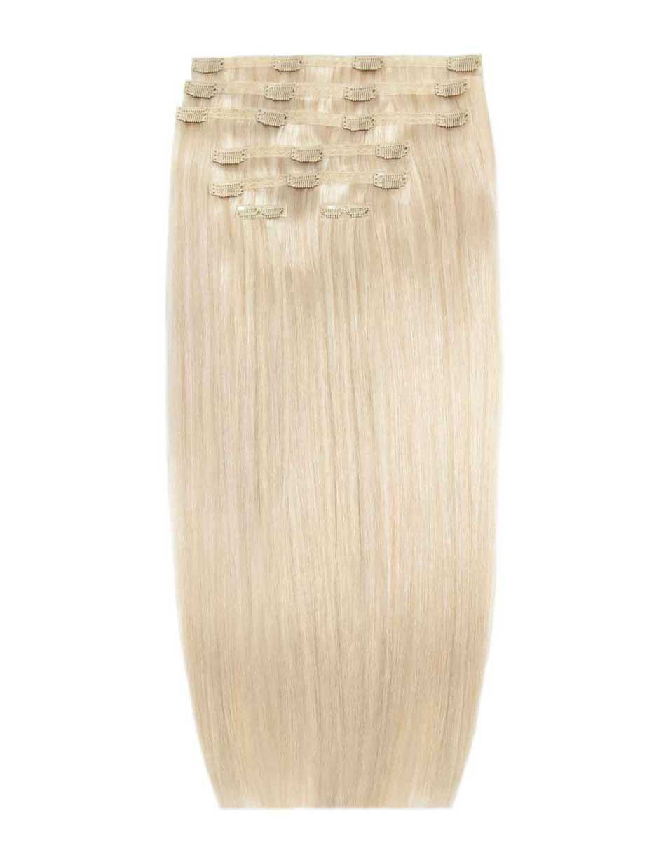 26 Double Hair Set Clip-In Extensions - L.A. Blonde"